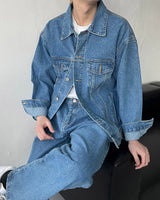 No. 57 ウォッシングデニムジャケット / No. 57 Washing denim jacket (4 colors)