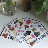 ラブジェクトステッカーセット/Luvject Sticker Set