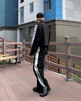MOラオンペインティングワンボタンクロップドジャケット / MO Raon Painting One Button Cropped Jacket (Set - Up)
