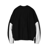 エルボーセクションヘビーカーディガン/ELBOW SECTION HEAVY CARDIGAN BLACK