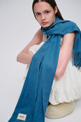 MARIETHIN muffler_dustyblue