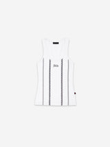 レースプリントタンクトップ / LACE PRINTED SLEEVELESS #OFF-WHITE