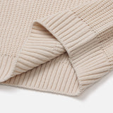 ブレンドオープンカラニット/BLEND OPEN KARA KNIT(7COLOR)