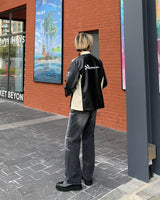 TR2445 ドミンゴデニム / TR2445 Domingo Black Blue Denim (XS–L)