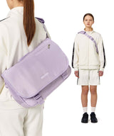 ASTROムンビン着用 ESSENTIAL MESSENGER BAG / LAVENDER クロスバック (6688293879926)