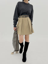 トープアルパカニット / Taupe Alpaca Knit (12color)