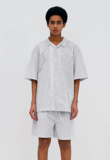 Stay Stripe Pajamas Short Set (3 Colors)