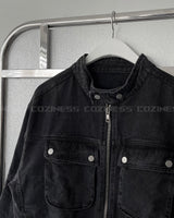 OA Cargo Biker Denim Jacket (2 colors)