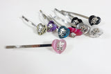 LOVE Skull_hair pin