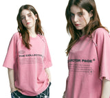 TCP カッティングラインピグメントTシャツ