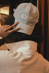 グッドデイコーデュロイボールキャップ/G'day coduroy ballcap(sky)