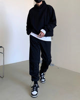 ハイネックナイロンTシャツ/TN high neck nylon T-shirt (3 colors)