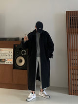 Nus. Lisk Black Mac Coat(가을)