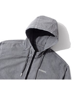 BN Pigment Hoodie Windbreaker (Grey)