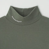 Logo High-neck Heat Crop T