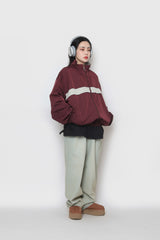 ミッドカラーパイピングジップアップ / Mid Colour Piping Zip-Up