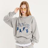 ダンシングキャッツスウェットシャツ / 25P DANCING CATS SWEAT SHIRTS_GRAY