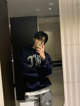 オーバーサイズフィットプレミアムNYCデュアルペーパーフーディー/Oversized fit Premium NYC Dual Paper Hood (4 colors)