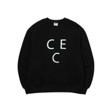 CECトライアングルロゴスウェット（ブラック）