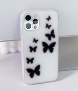 ブラーブラックバタフライフォーンケース / Blur black Butterfly Phone Case