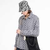 パターンジップアップジャージー / Pattern Zip-Up Jersey