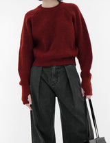 ウォーマーレグランニット / Warmer Leglan Knit (4color)