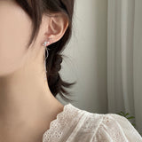 ラフリボンピアス/2color
