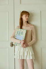BALLET ONE-SHOULDER KNIT