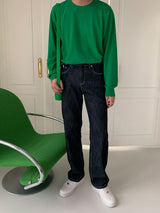 Got Wide Linen Denim Pants