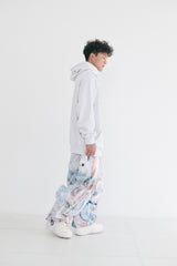 ダイヤモンド フーディー / BSR2223FWPO053 BSRBT DIAMOND HOODIE HEATHER GREY