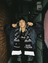 BC® x MAKE YOU LOVE ブラックマフラー