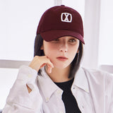 VA 3D Square Ball Cap / Red Bean