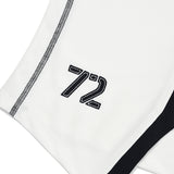 FULL OPEN PIQUE SLEEVELESS [WHITE]