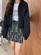 レタリングコットン半袖Tシャツ (2color) (6613794160758)