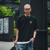 ピクセレーテッドロゴスターオーバーサイズT / PIXELATED LOGO W/STAR OVERSIZED TEE