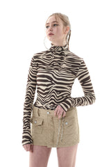 ゼブラタートルネック/ZEBRA TURTLENECK