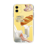 ブレッドアンドミルクジェリースマホケース/Bread and milk jelly case