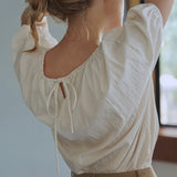アイリーン ストリング ブラウス / Irene string blouse