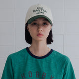 ウォッシュドボールキャップ/GHC WASHED BALL CAP_TWO TONE GREEN