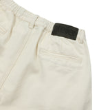 IVORY DRAWSTRING TROUSERS