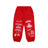 ワークジョガーパンツ / BSR2223FWPT038 WD WORK JOGGER PANTS RED