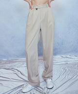 HIDE Pintuck Pants (Beige) (6570993254518)