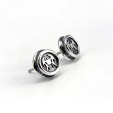 ボウトンA-S1シルバースタッズイヤリング / BoutonA-S1 silver stud earring (4593087905910)