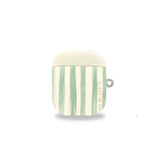 エアポッズ・バッズケース _ グリーンレター / Airpods • Buds case _ Green letter