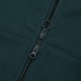 スモールチェリークロップフーディージップアップ／SMALL CHERRY CROP HOODIE ZIP UP [DARK GREEN]