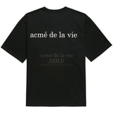 ADLV BABY FACE SHORT SLEEVE T-SHIRT BLACK DONUT 3