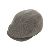 Stud Logo Retro Wool Beret Gray