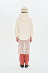 CHERRY BASIC QUILTING HOOD JACKET [CREAM]