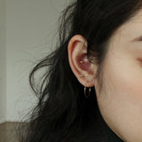 14Kゴールドボール3MMピアス/14K GOLD BALL 3MM EARRING_2COLOR (14k gold clutch)