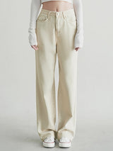 ダイイングワイドパンツ / W104 DYEING WIDE PANTS_BEIGE